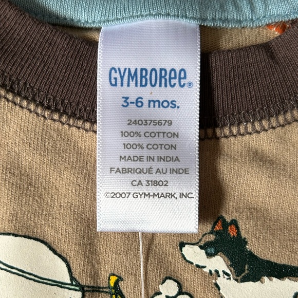 bNWT Gymboree size 3-6 months long sleeve - Picture 4 of 4